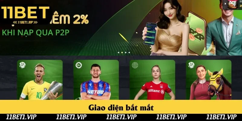 Sân chơi sở hữu giao diện đặc sắc, ấn tượng mạnh với người dùng