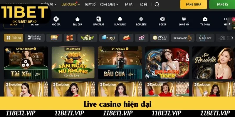 Đa dạng các game casino nổi bật trên thị trường