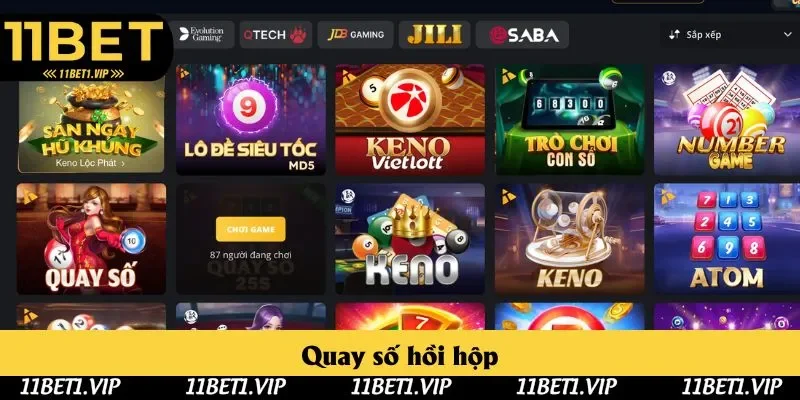 Mục quay số nhận được nhiều lượt quan tâm hiện nay