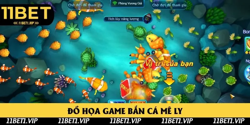 Đồ họa là điểm cộng của các trò chơi bắn cá 11BET