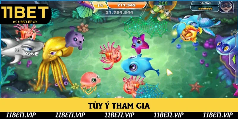 Cá nhân tùy ý tham gia bất cứ lúc nào