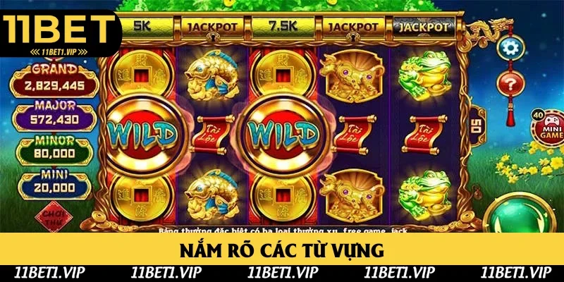 Cách chơi nổ hũ hiệu quả bằng việc nắm vững từ vựng