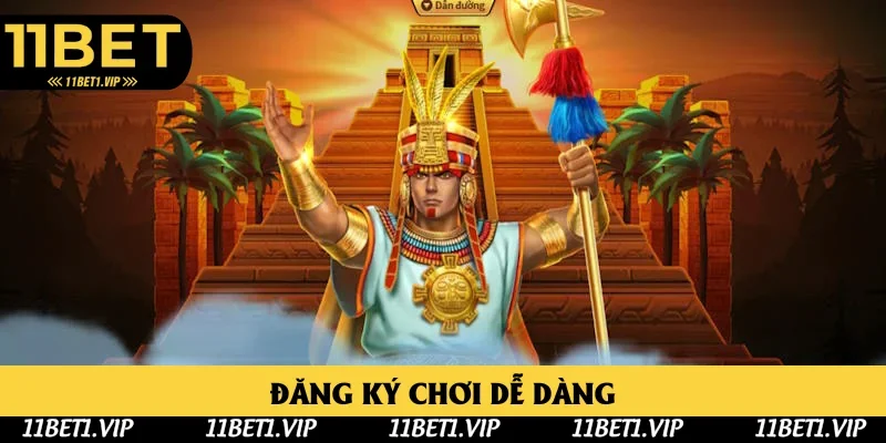 Đăng ký tham gia Đế Quốc Hoàng Kim đơn giản