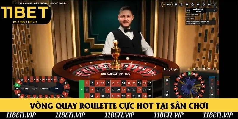 Roulette - Phiên bản đặc sắc tại casino 11bet